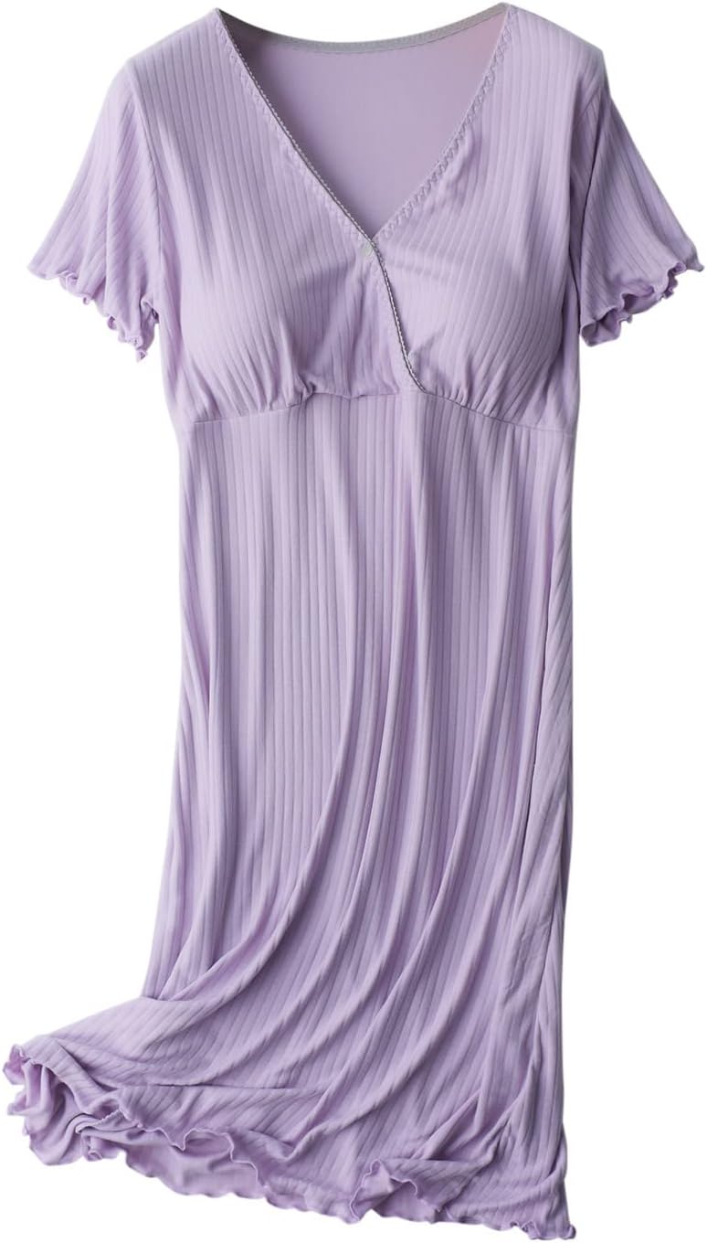 Nursing dress, maternity robe, comfortable loungewear for nursing