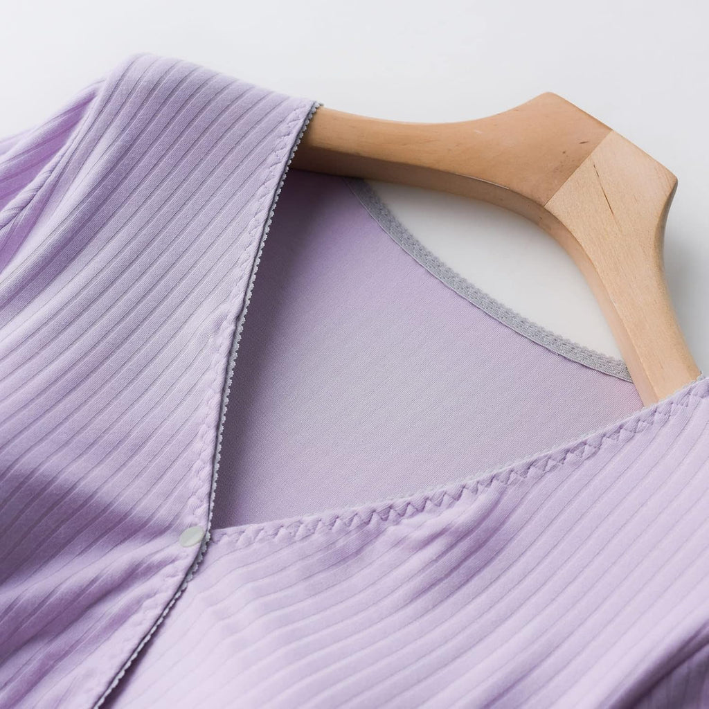 Nursing dress, maternity robe, comfortable loungewear for nursing