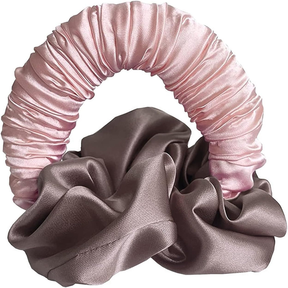 Lazy Sleeping Heatless Hair Curler Heatless Comfortable Curling Hair Scrunchies Soft Beautiful No Heat Ponytail Hairband Hair Curler for Long Hair Overnight